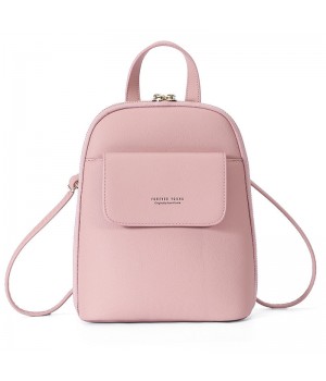 Pink Crossbody Convertible Backpack