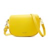 Bright Yellow Leather Purse