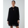 Double Pleated Key Frill Dress