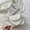 Pearl Beaded Crossbody Bag