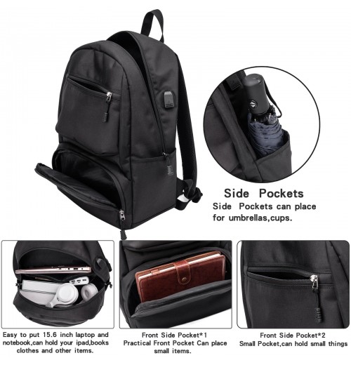 Multi Function USB Charging 14 Laptop Backpack