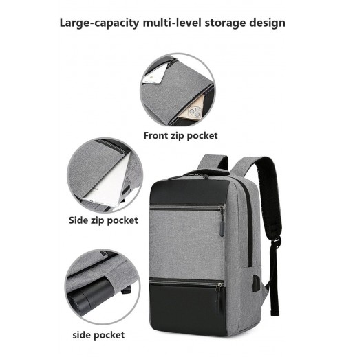 USB Port Laptop Backpack