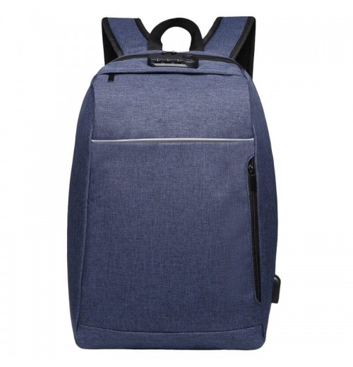 Laptop Backpack With USB Charging Port And Lock