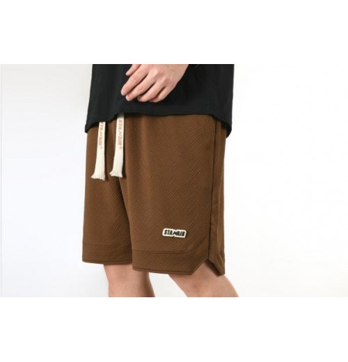 sleek moisture-wicking nylon-poly shorts