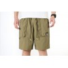 durable stretchy nylon-poly shorts