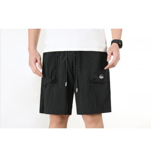 durable stretchy nylon-poly shorts