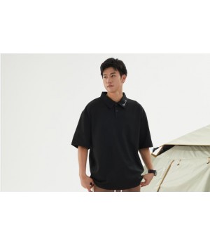 POLO shirt performance stretchy durable polyester polo top