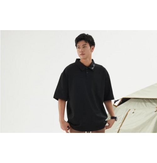 POLO shirt performance stretchy durable polyester polo top