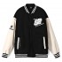 Classic baseball jacket with a modern twist 